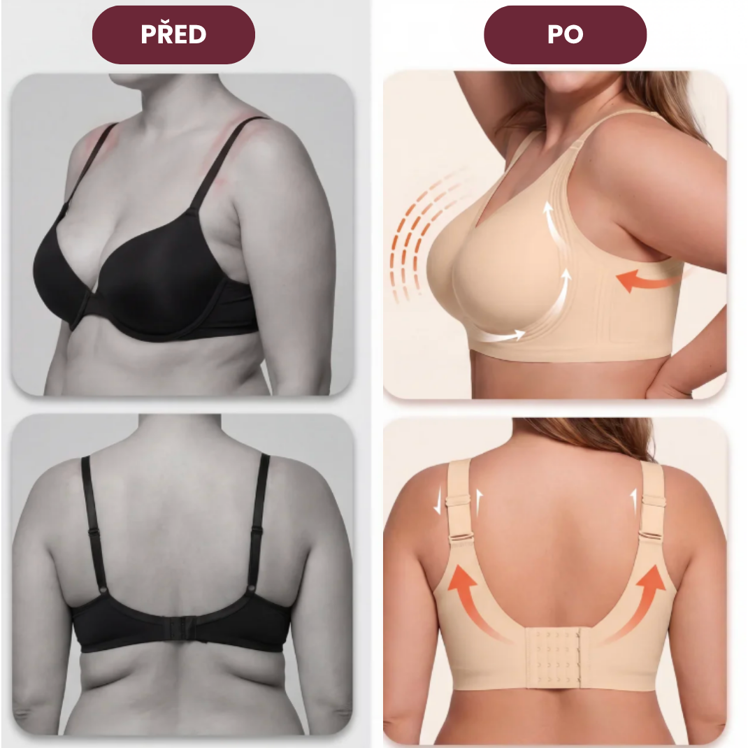 3D gelová push-up podprsenka bez kostic – Brin de Malice